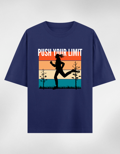 “Push Your Limit Oversized T-Shirt”