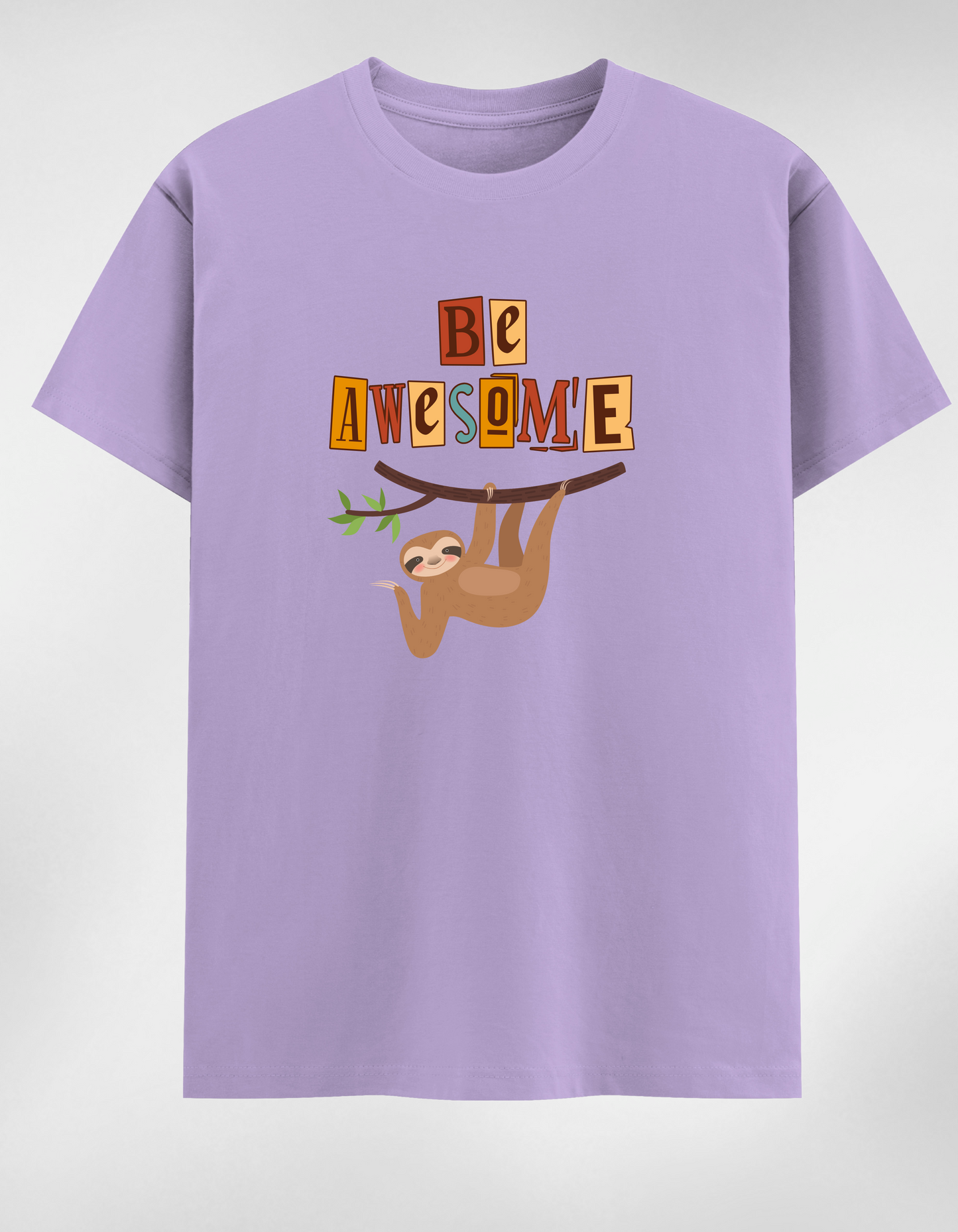 “Be Awesome” Women’s Round Neck T-Shirt