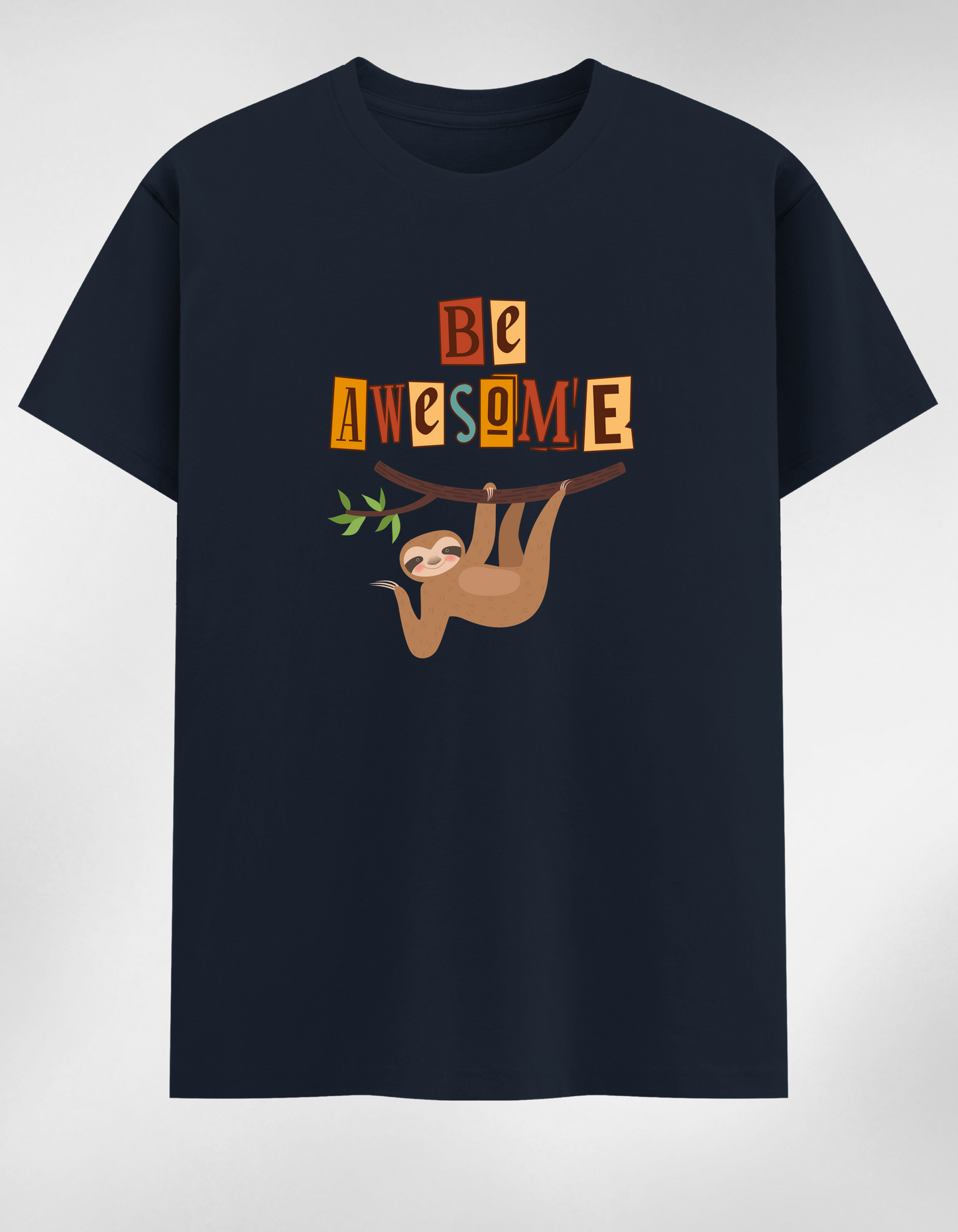 “Be Awesome” Women’s Round Neck T-Shirt