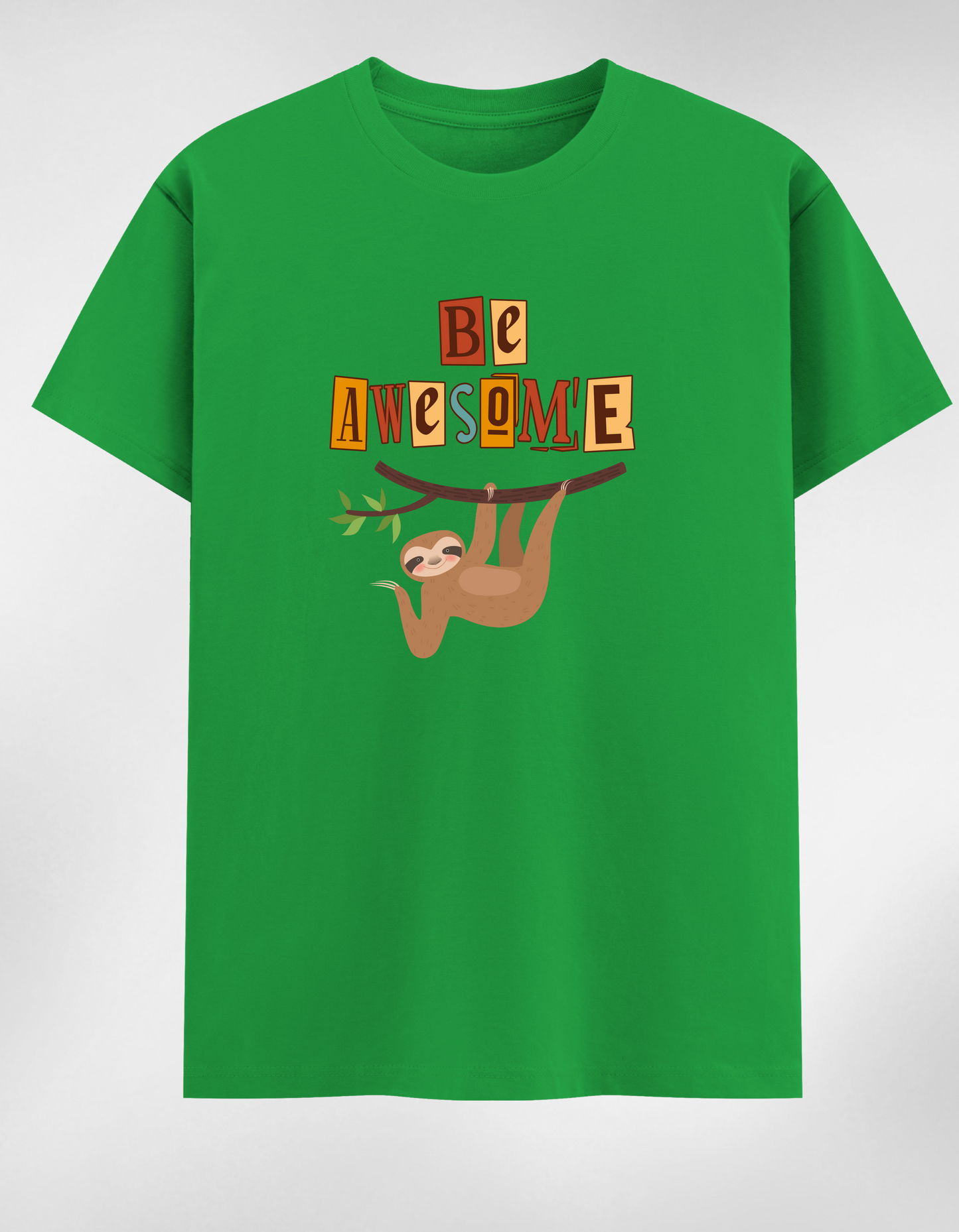 “Be Awesome” Women’s Round Neck T-Shirt