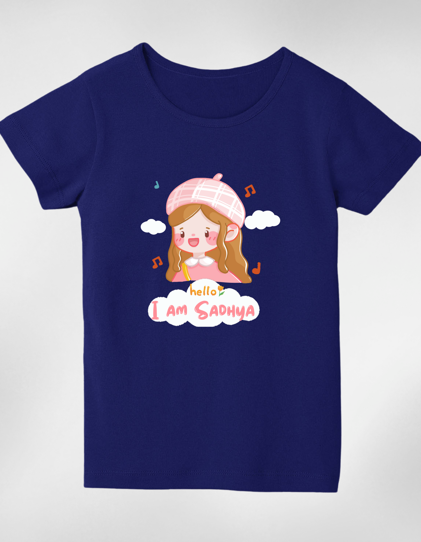 Personalised Name T-shirt for girls