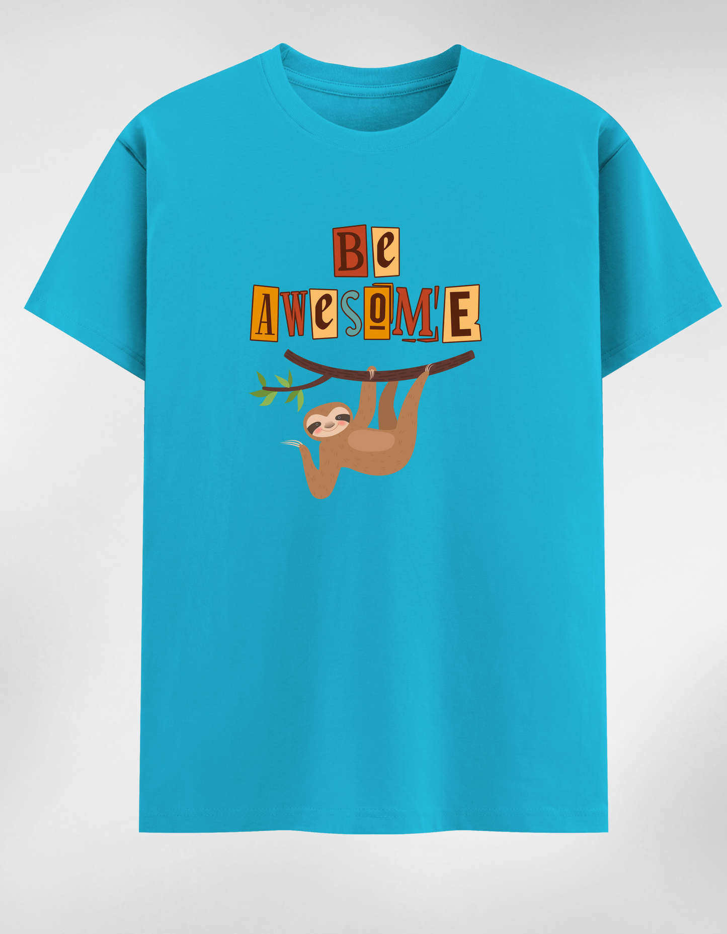 “Be Awesome” Women’s Round Neck T-Shirt