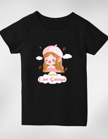 Personalised Name T-shirt for girls