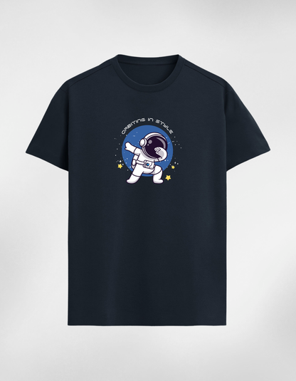 Orbiting in Space Unisex premium T-Shirt