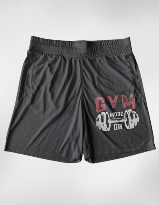 Gym Mode On Unisex Active Shorts