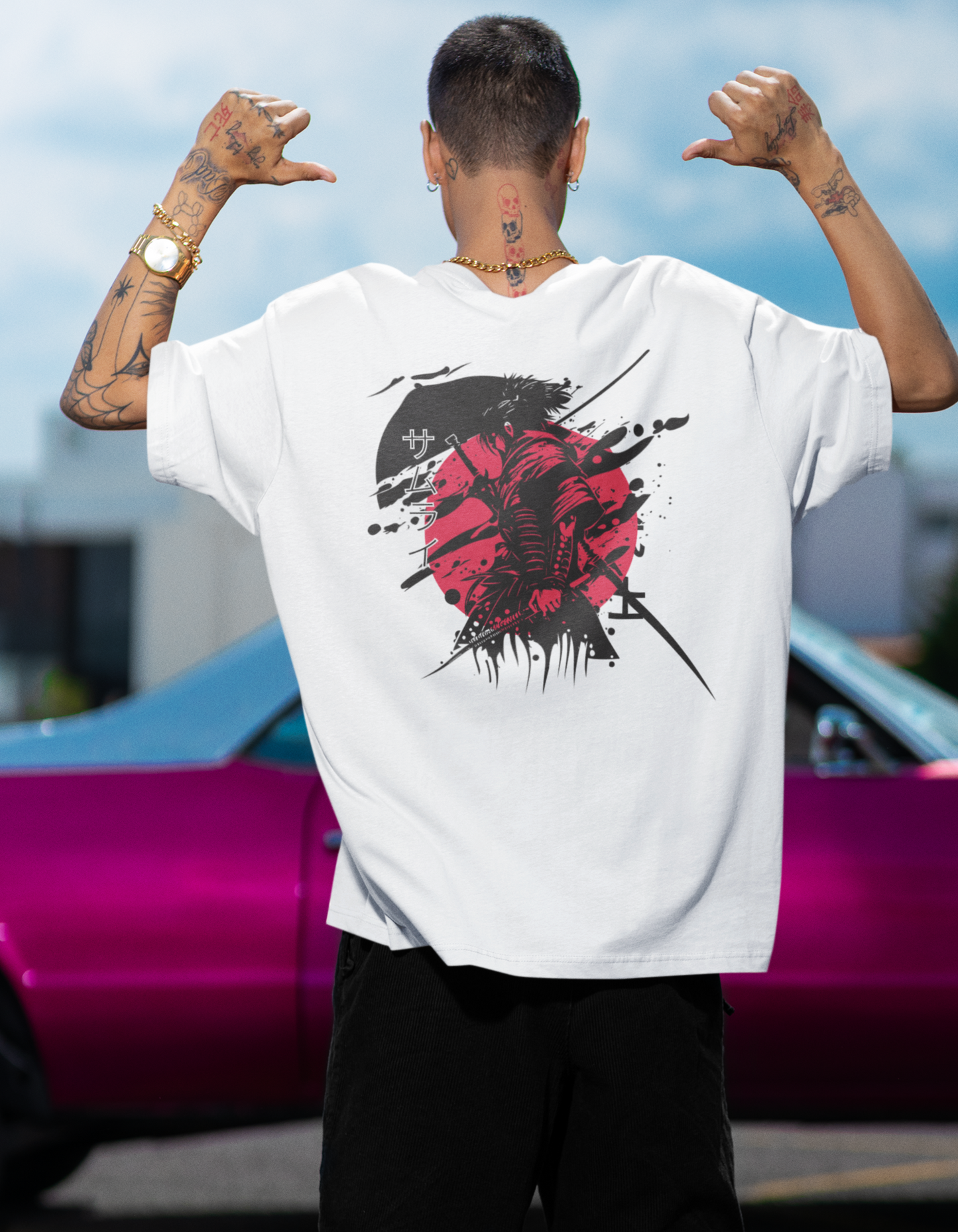Samurai Oversized Classic T-Shirt