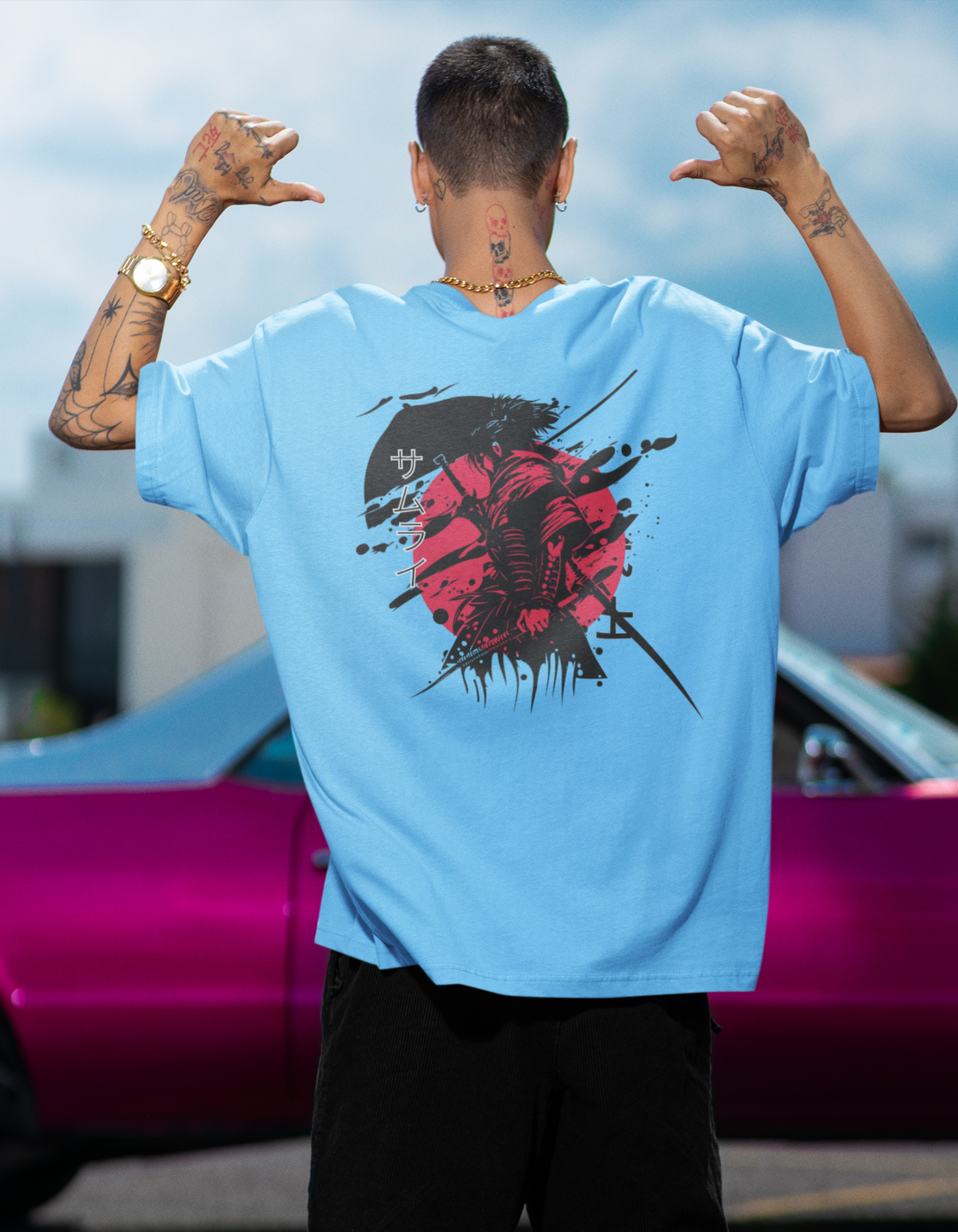 Samurai Oversized Classic T-Shirt