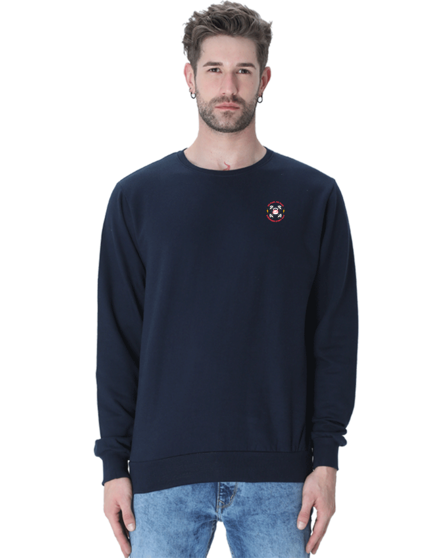 Stay Stronger: The No Pain, No Gain Unisex Sweatshirt