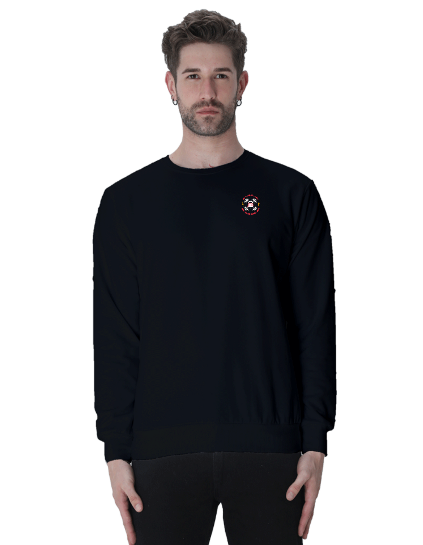 Stay Stronger: The No Pain, No Gain Unisex Sweatshirt