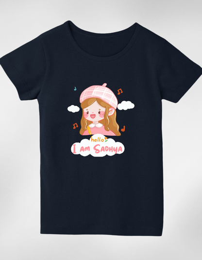 Personalised Name T-shirt for girls