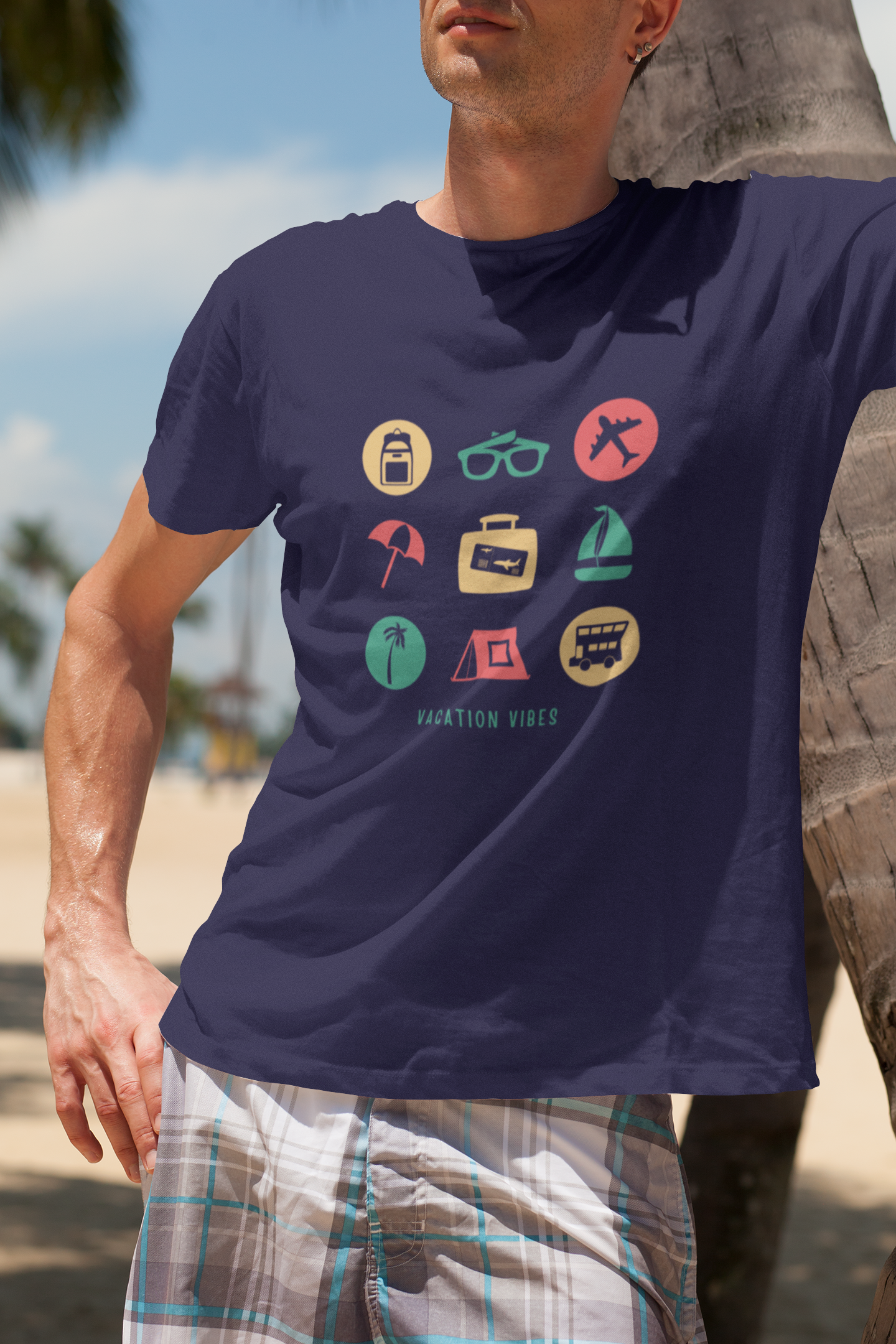 Vacation Vibes Premium Men's T-Shirt