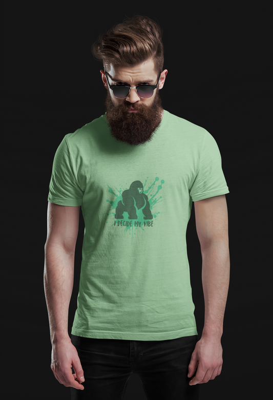Gorilla Vibes – "I Decide My Vibe" Tee