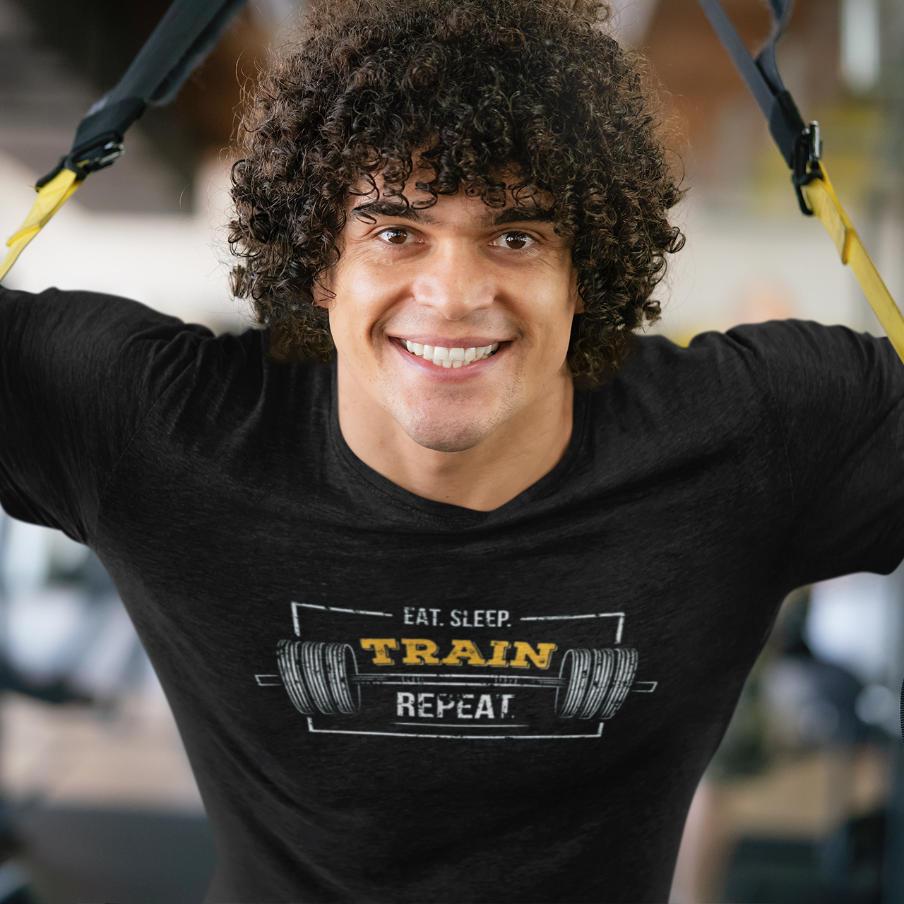 "Eat. Sleep. Train. Repeat." Unisex Premium T-Shirt